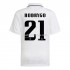 Camisola Real Madrid Rodrygo 21 Equipamento Primeiro 2022-2023 Manga Corta